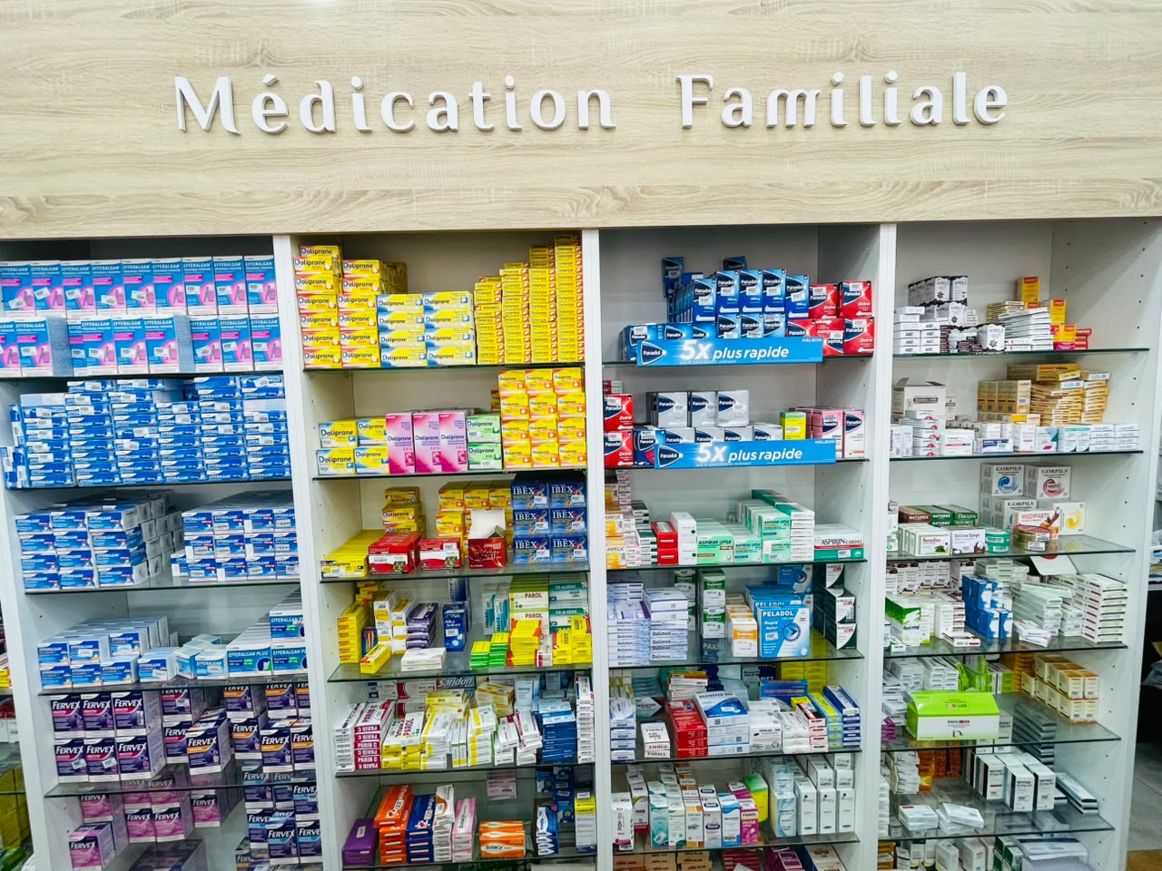 Produits de médication familiale